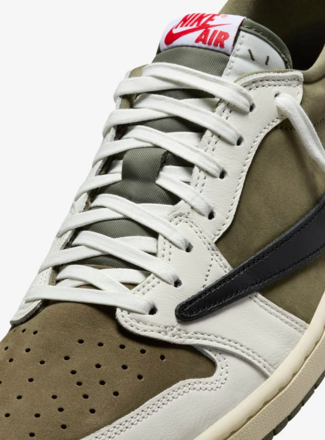 Air Jordan 1 Retro Low OG SP Travis Scott Reverse Olive - Image 3