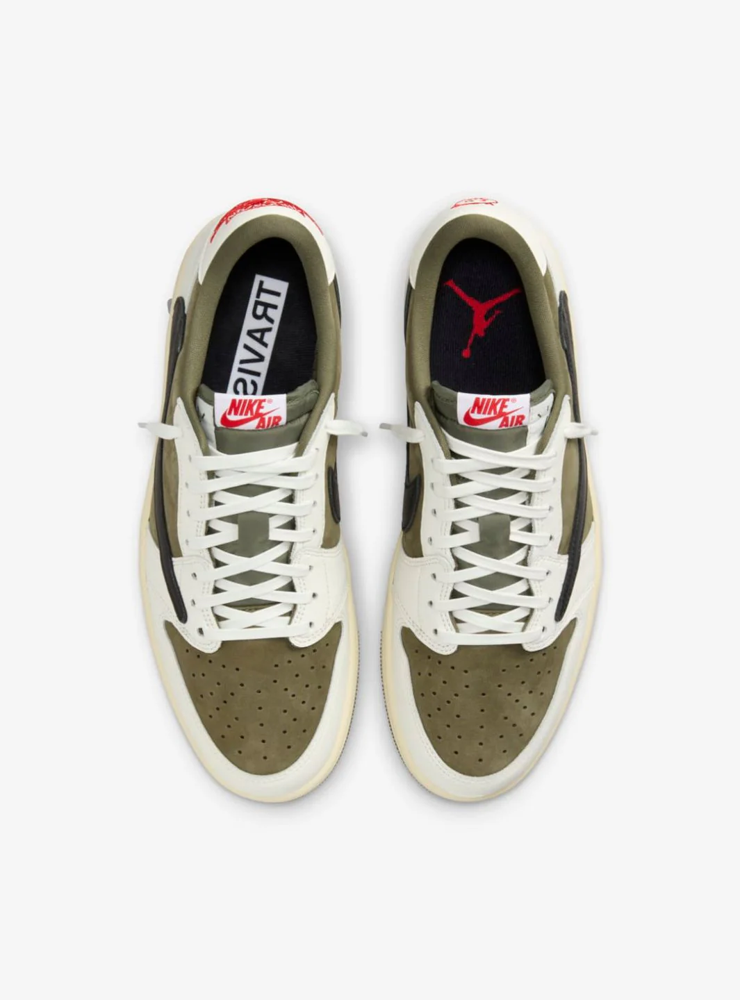 Air Jordan 1 Retro Low OG SP Travis Scott Reverse Olive - Image 4