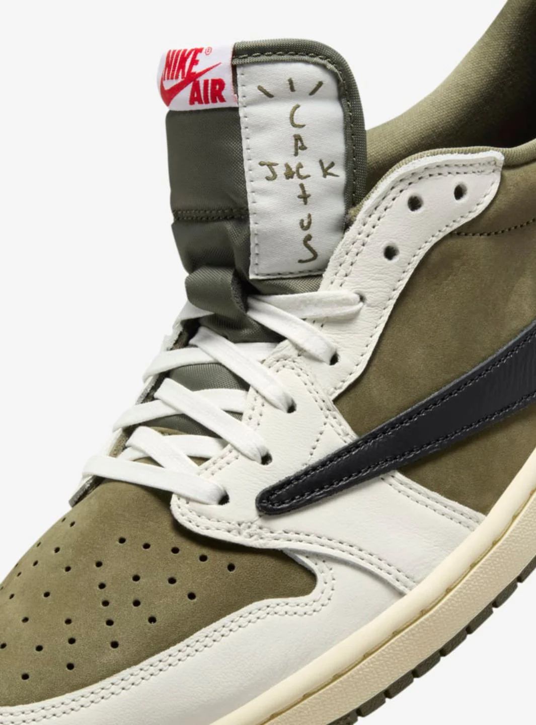 Air Jordan 1 Retro Low OG SP Travis Scott Reverse Olive - Image 7