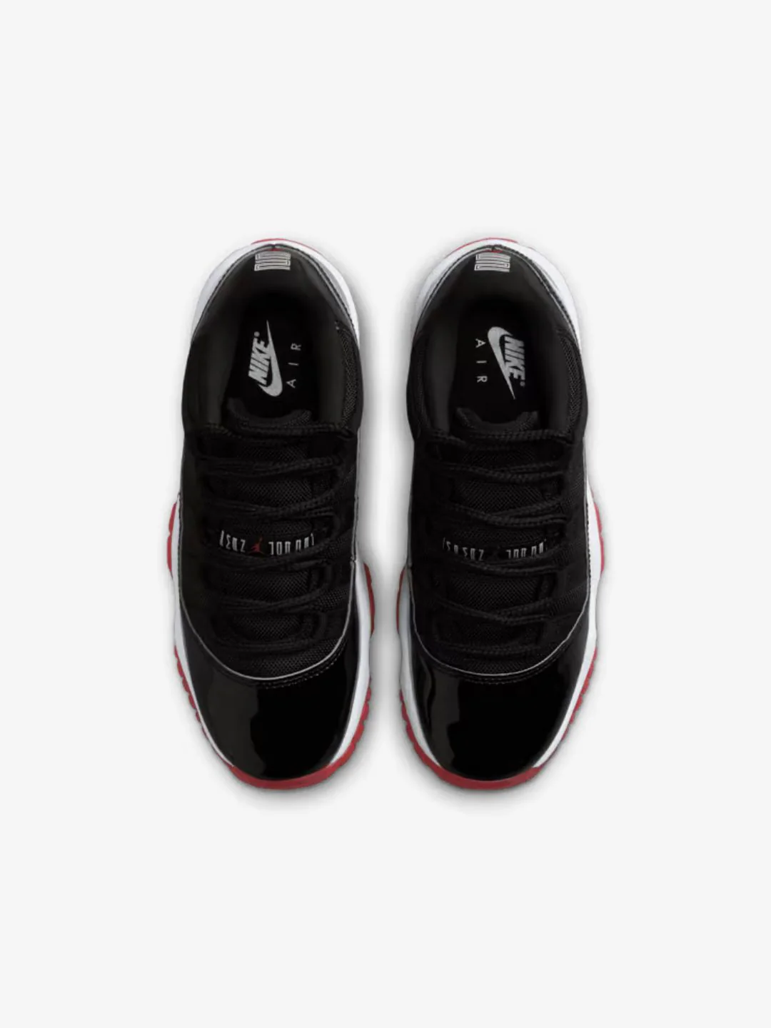 Air Jordan 11 Retro Low Bred (GS) (2025) - Image 4