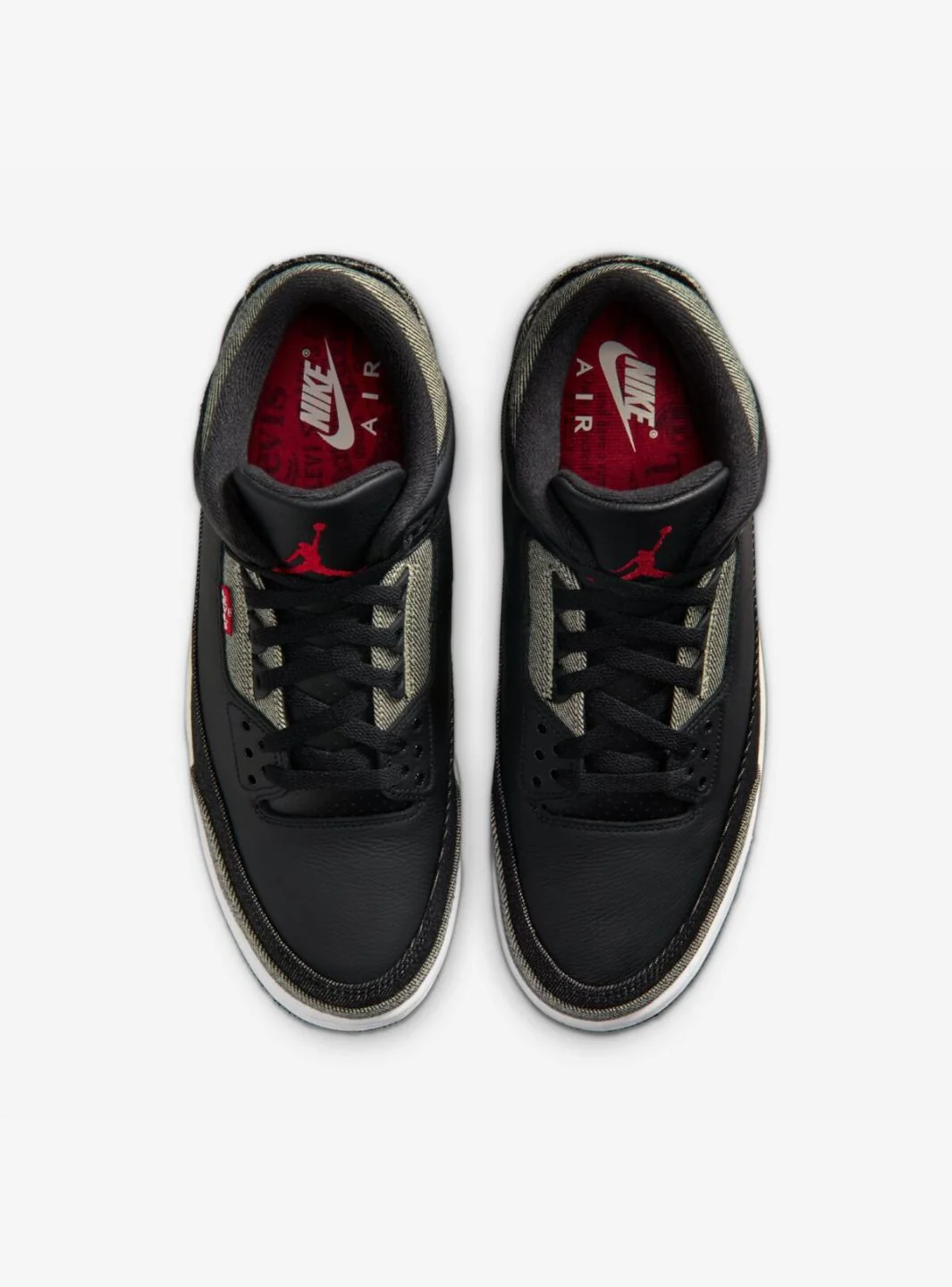 Air Jordan 3 Retro Levi’s Black - Image 4