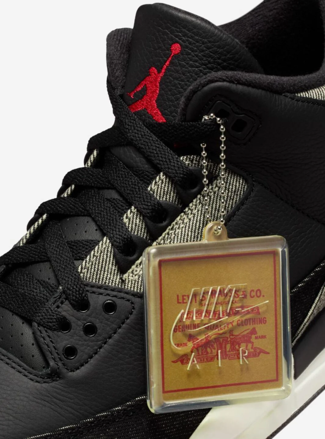 Air Jordan 3 Retro Levi’s Black - Image 7