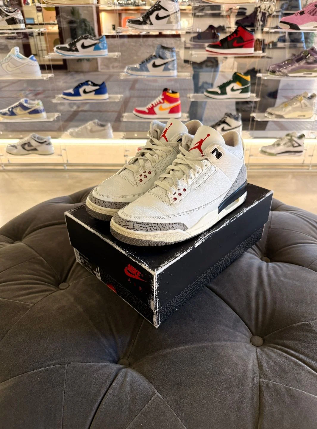 Air Jordan 3 Retro White Cement Reimagined - Usato 9/10 - Image 12