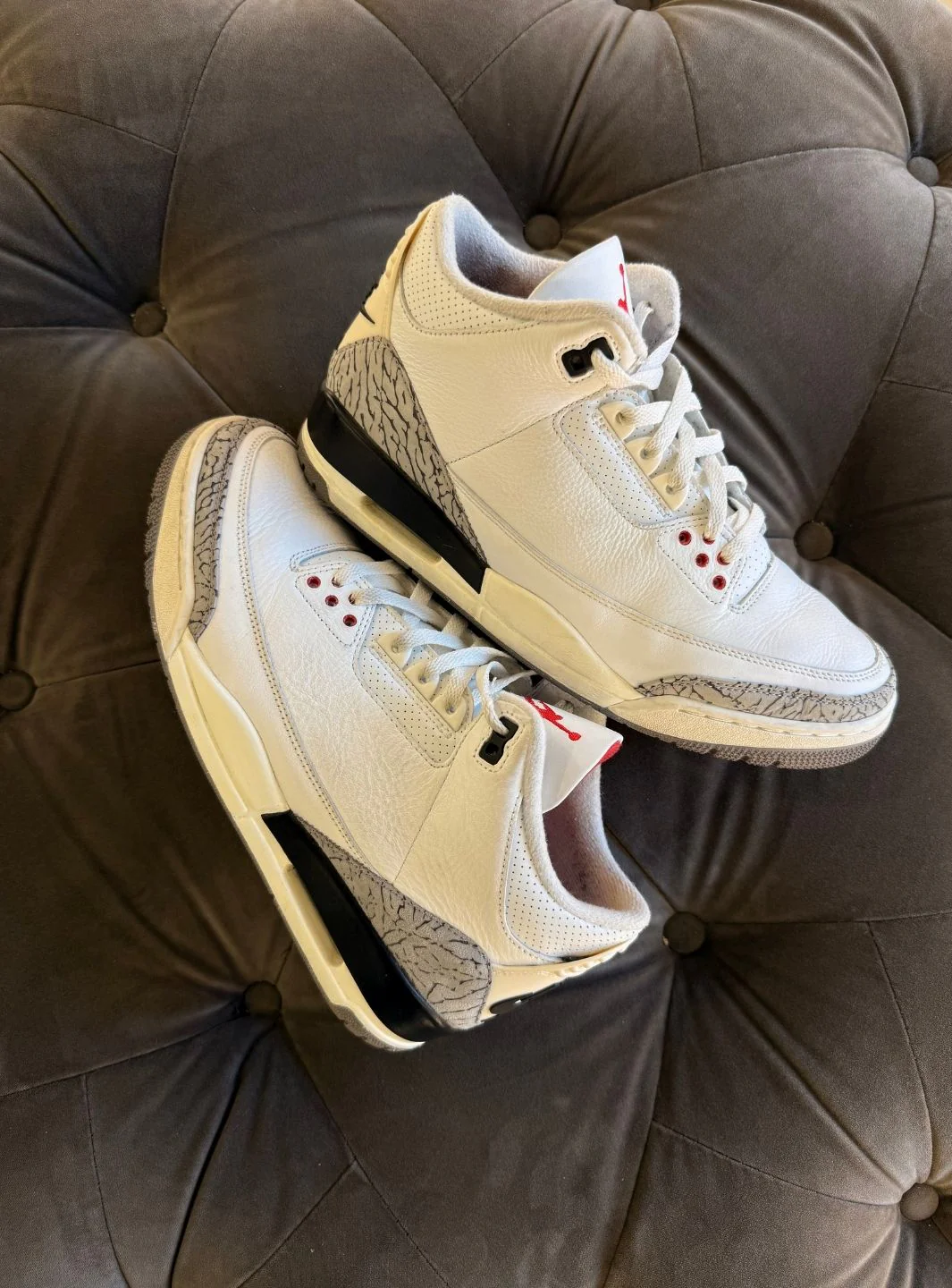 Air Jordan 3 Retro White Cement Reimagined - Usato 9/10 - Image 2