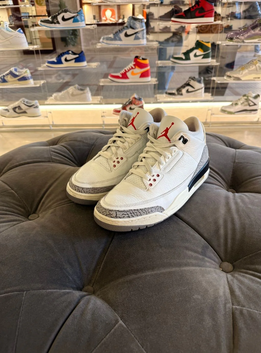 Air Jordan 3 Retro White Cement Reimagined - Usato 9/10 - Image 3