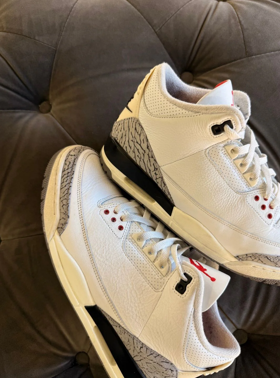 Air Jordan 3 Retro White Cement Reimagined - Usato 9/10 - Image 9