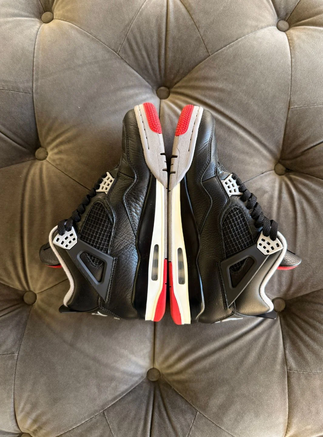 Air Jordan 4 Retro Bred Reimagined - Usato 9.5/10 - Image 5