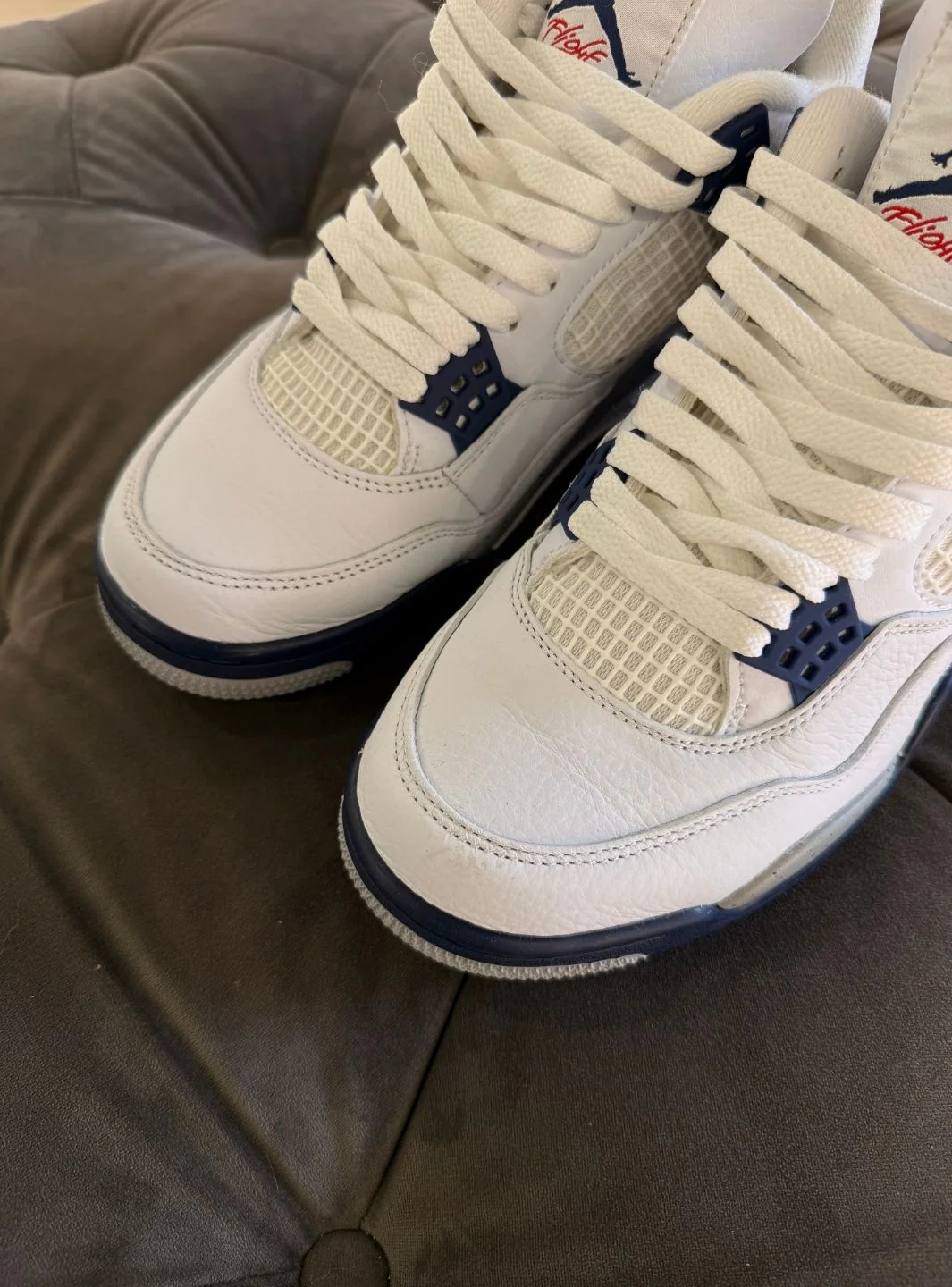 Air Jordan 4 Retro Midnight Navy - Usato 9.5/10 - Image 11