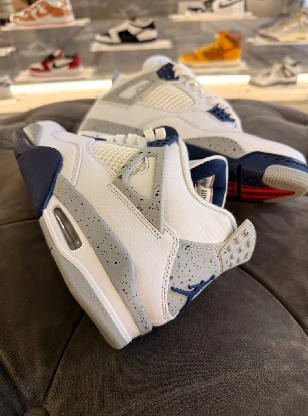 Air Jordan 4 Retro Midnight Navy - Usato 9.5/10 - Image 13