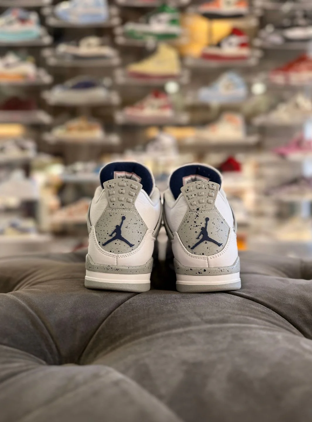 Air Jordan 4 Retro Midnight Navy - Usato 9.5/10 - Image 4
