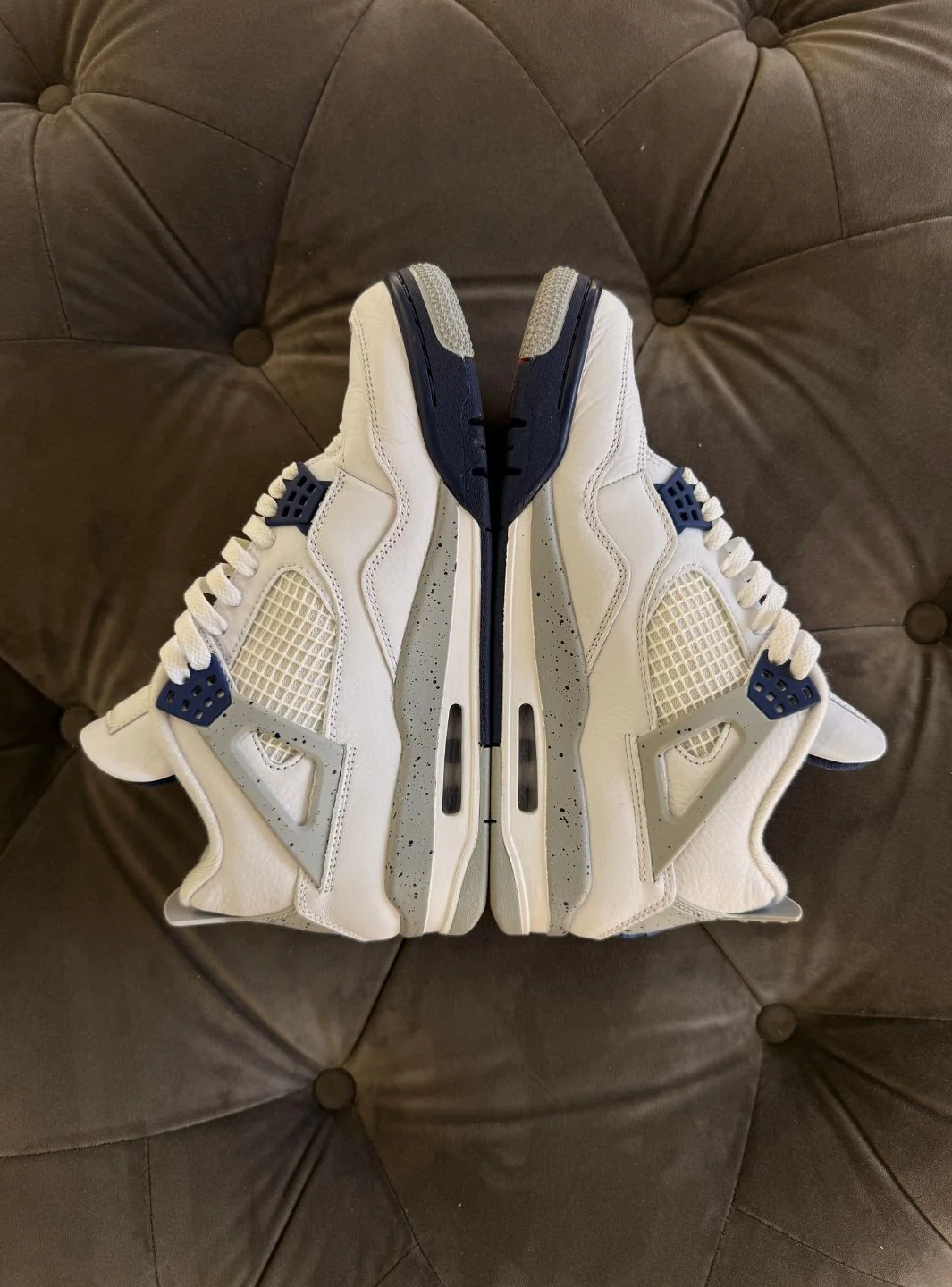 Air Jordan 4 Retro Midnight Navy - Usato 9.5/10 - Image 5