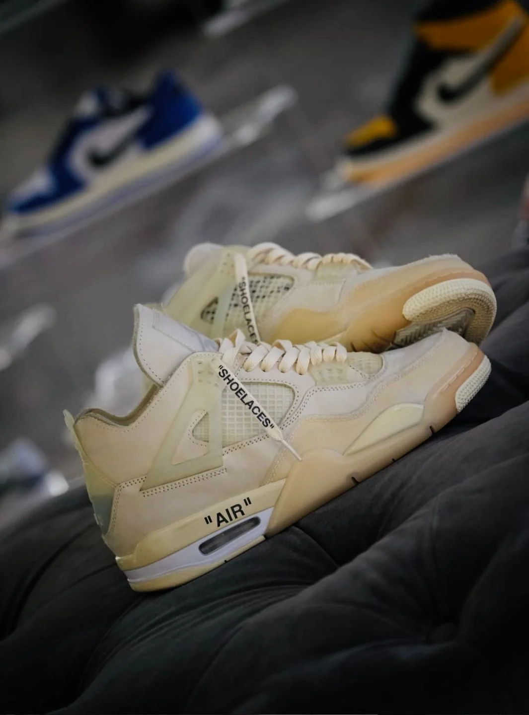 Air Jordan 4 Retro Off-White Sail - Image 12