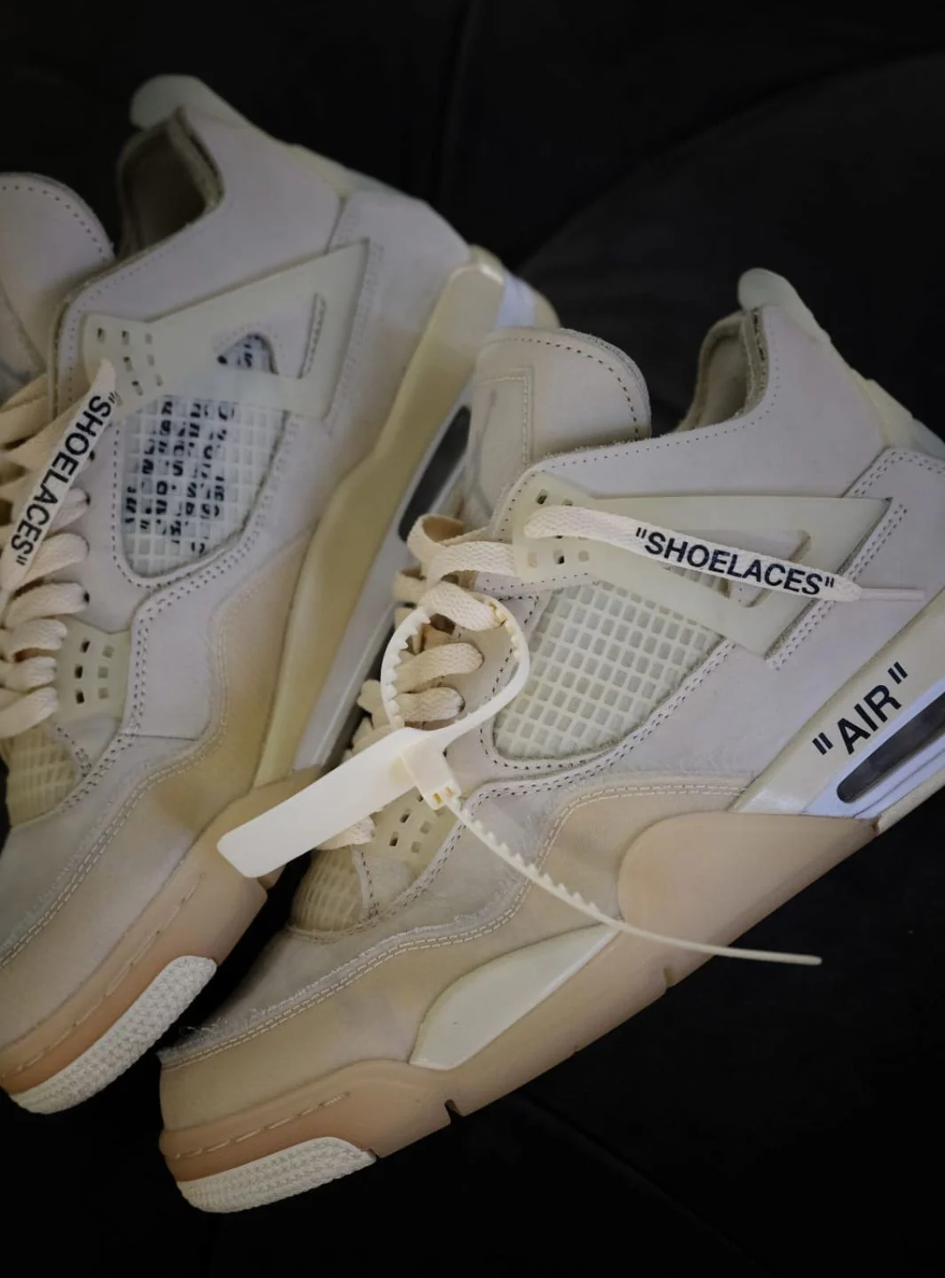 Air Jordan 4 Retro Off-White Sail - Image 17