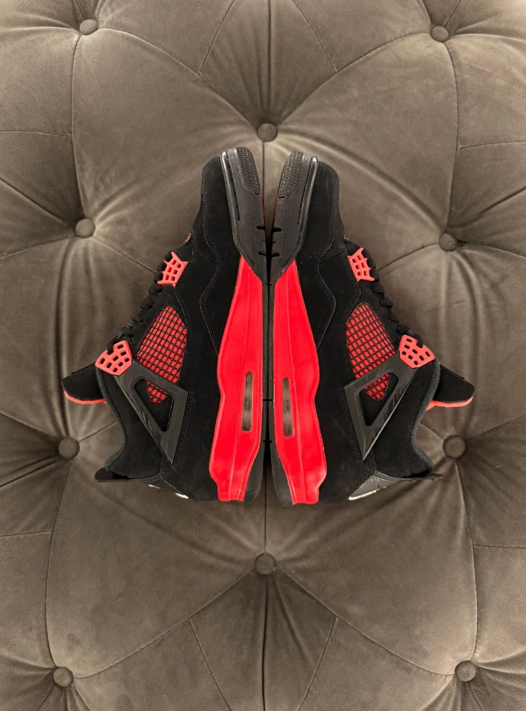 Air Jordan 4 Retro Red Thunder - Usato 9.5/10 - Image 5