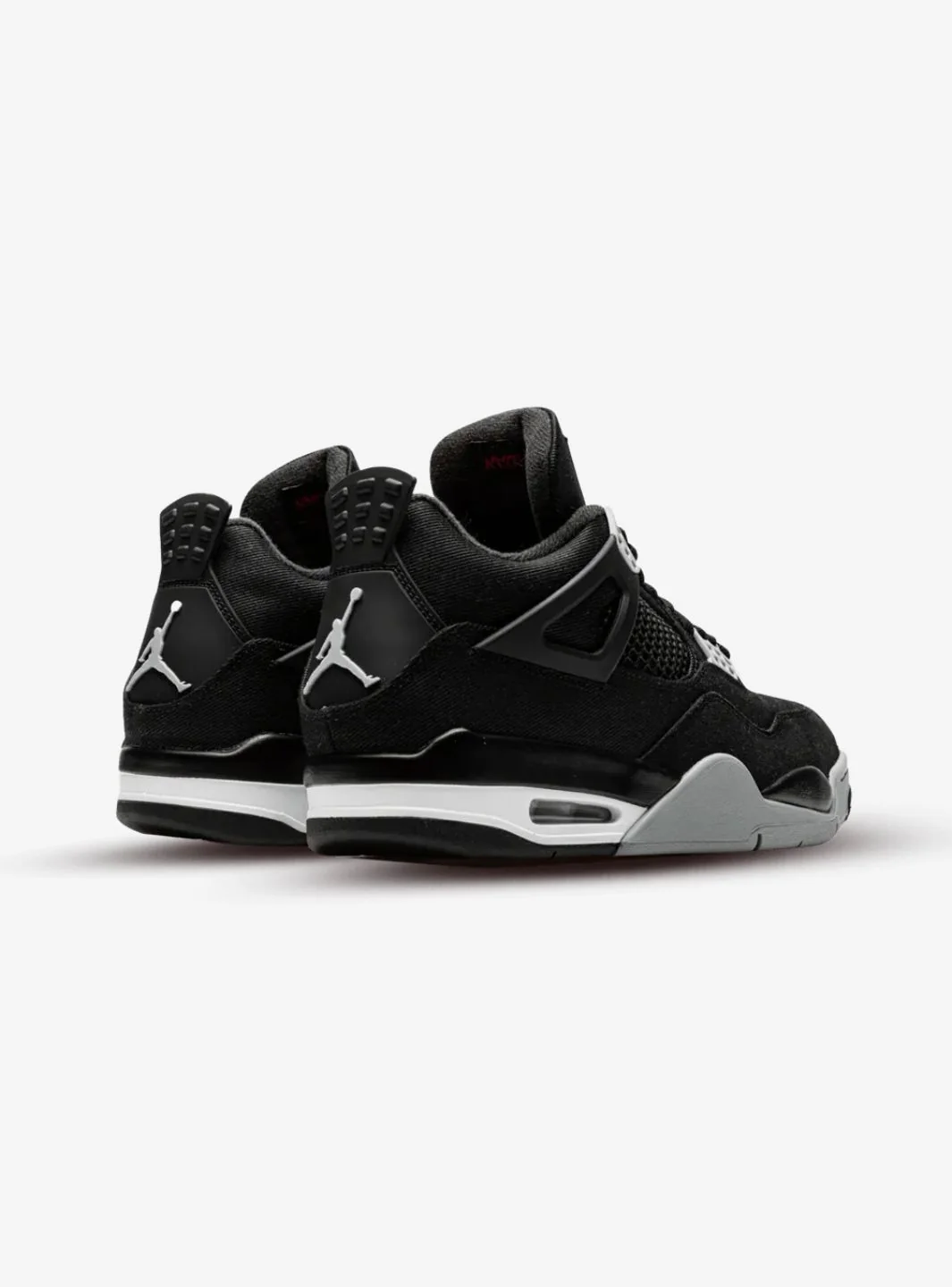 Air Jordan 4 Retro SE Black Canvas - Image 3