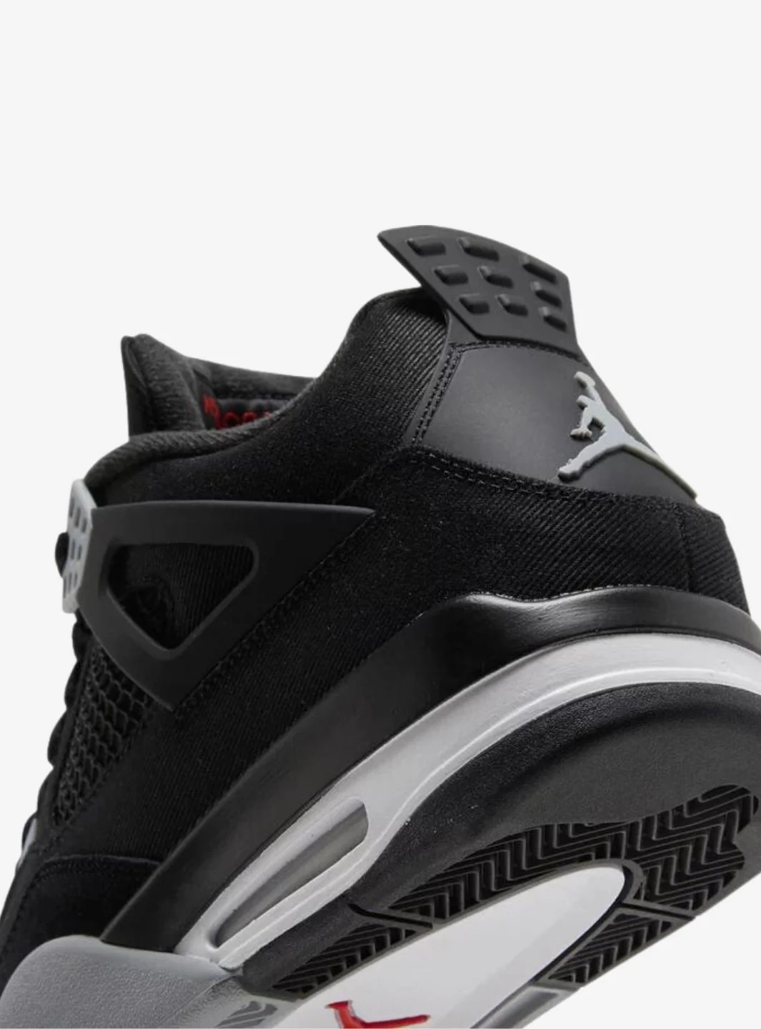 Air Jordan 4 Retro SE Black Canvas - Image 4