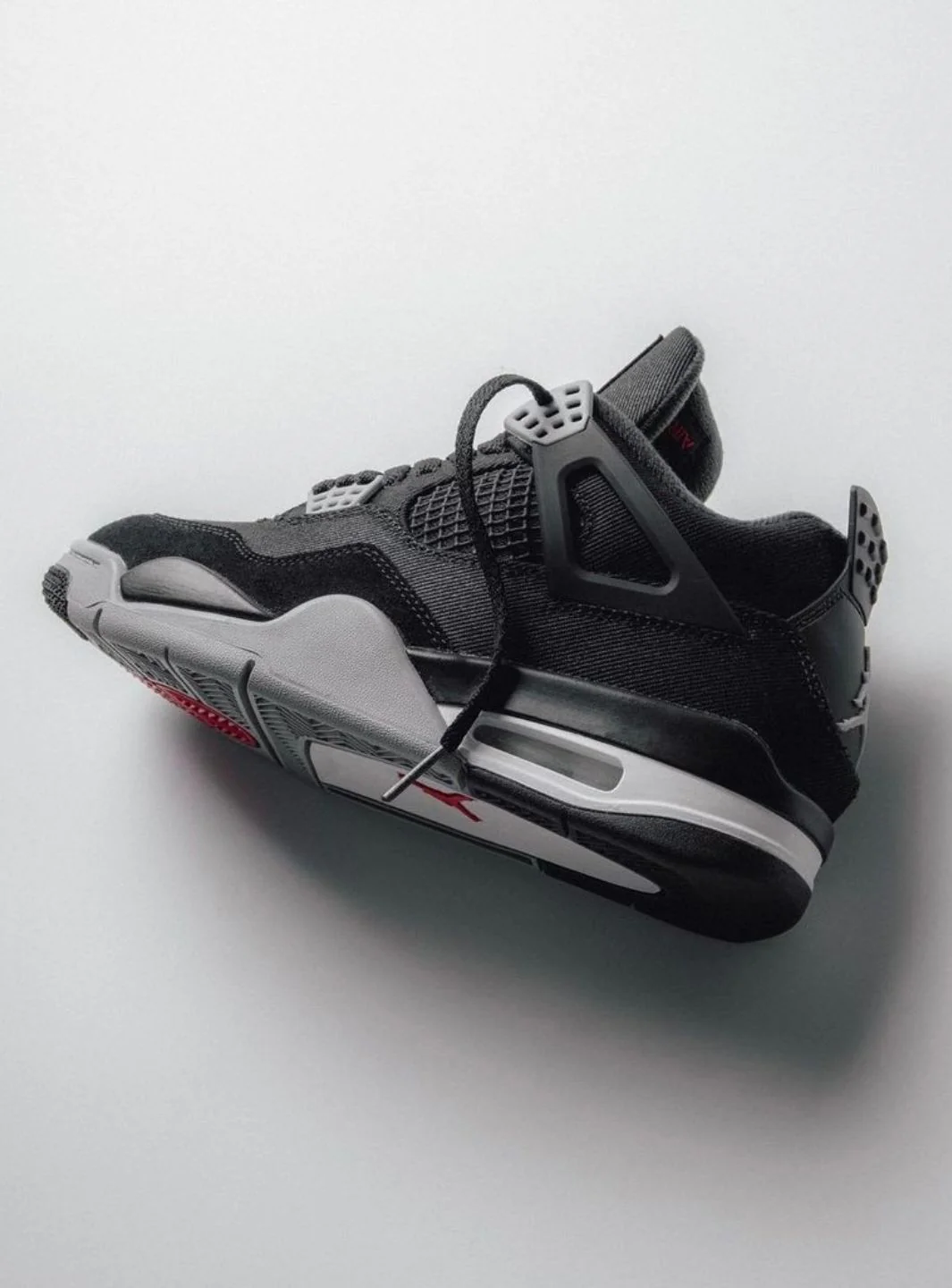 Air Jordan 4 Retro SE Black Canvas - Image 7