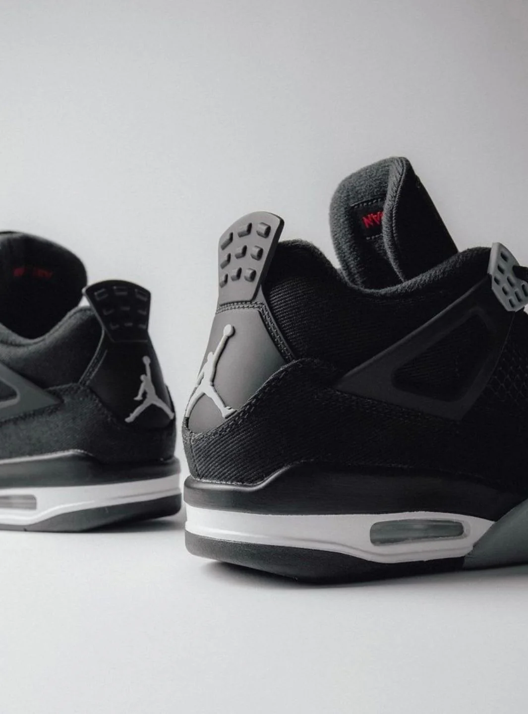 Air Jordan 4 Retro SE Black Canvas - Image 8
