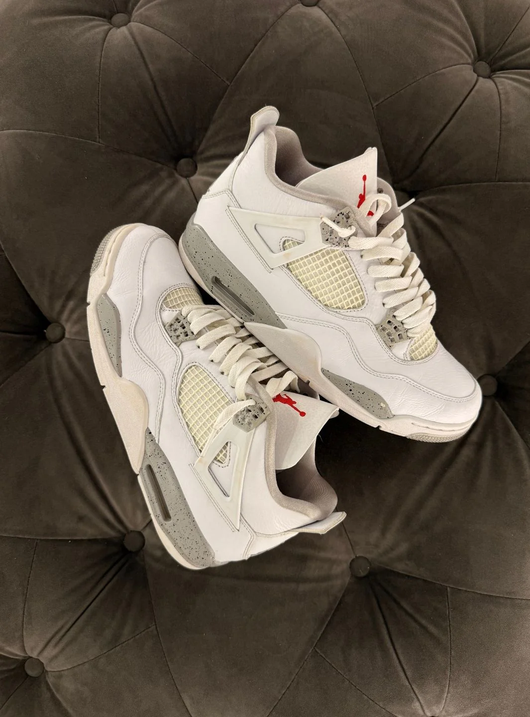 Air Jordan 4 Retro White Oreo (2021) - Usato 9/10 - Image 2
