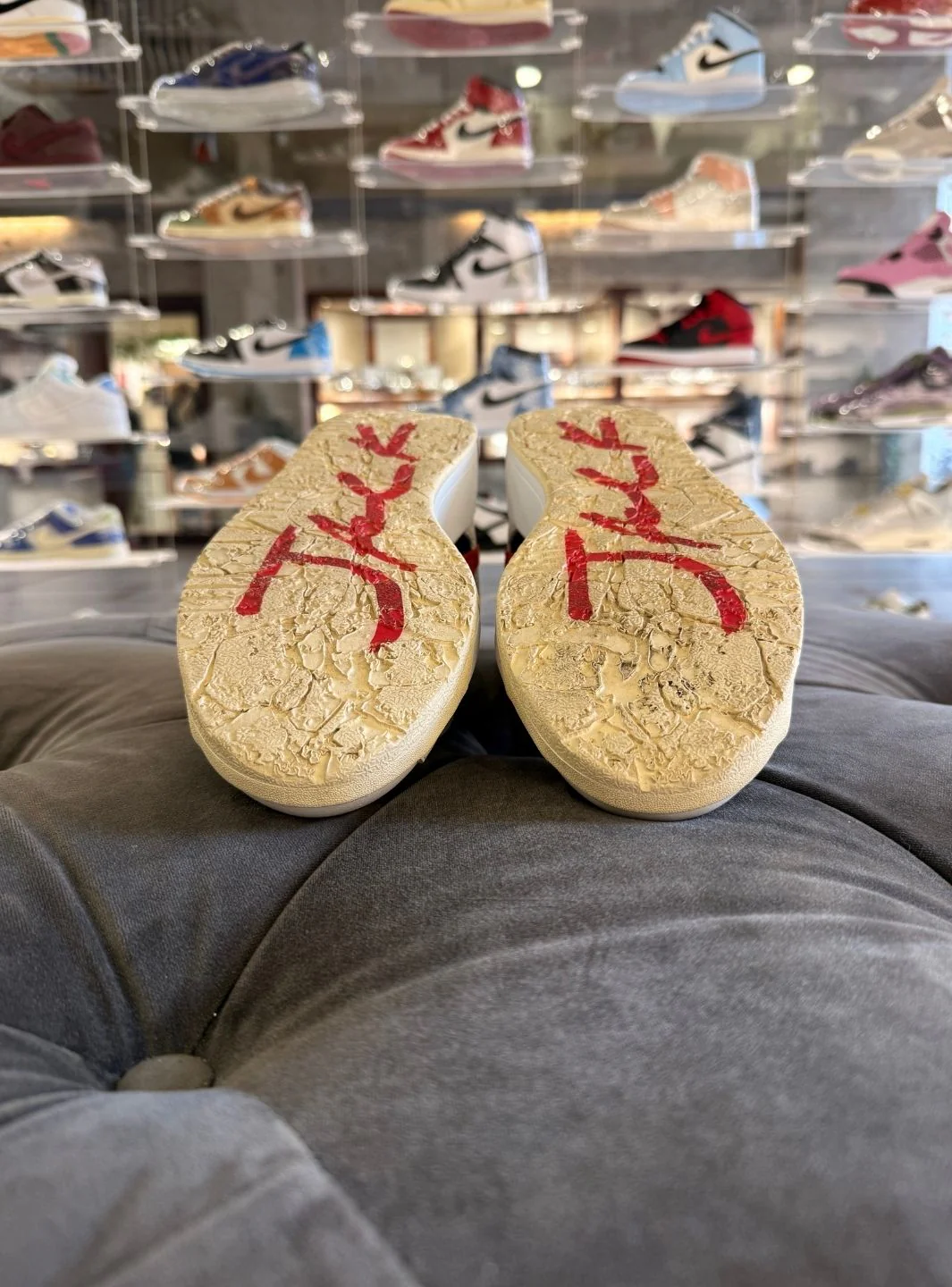 Air Jordan Jumpman Jack TR Travis Scott University Red - Usato 9.5/10 - Image 8