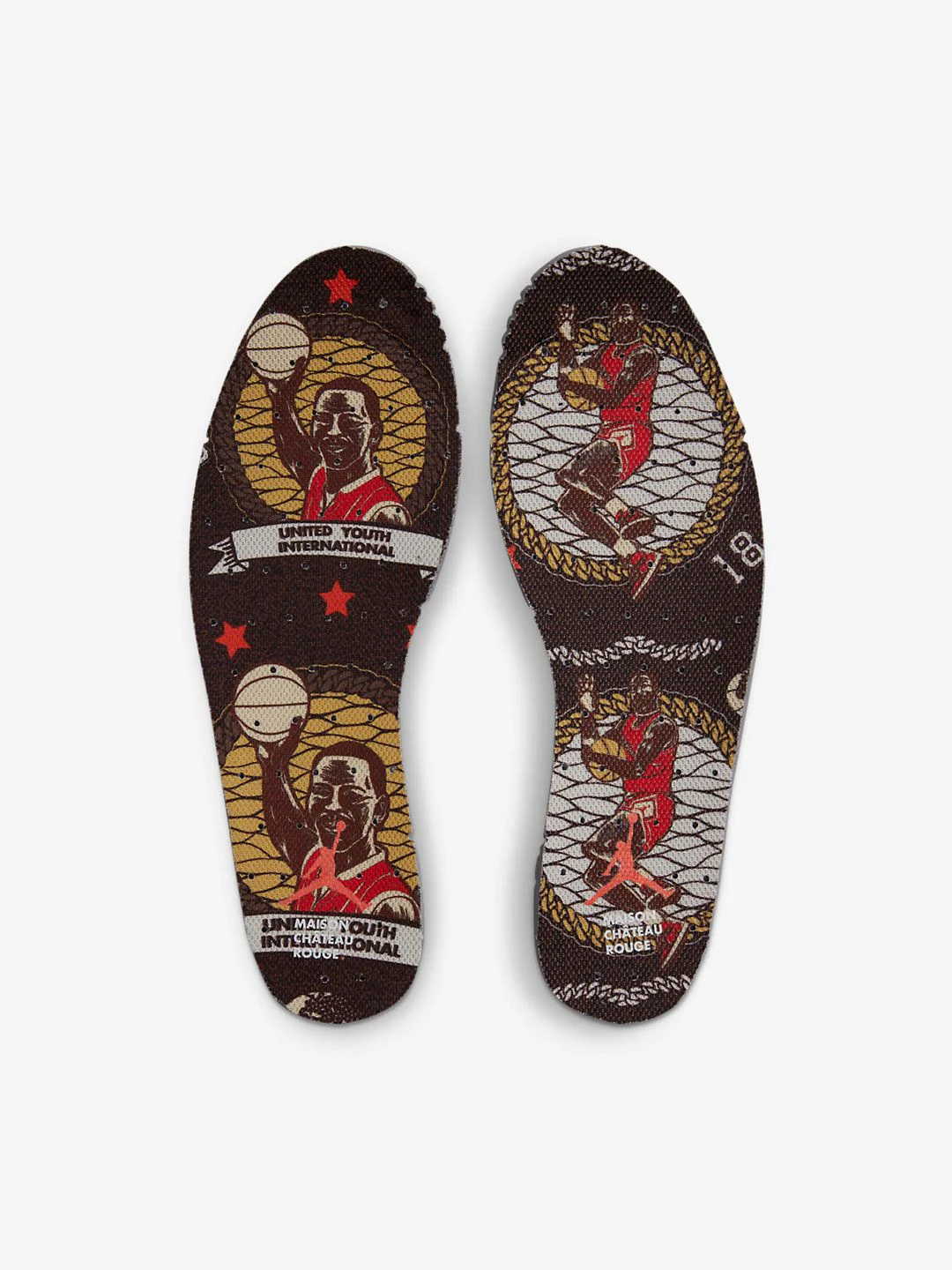 Air Jordan Series Mid Maison Chateau Rouge Sail - Image 10