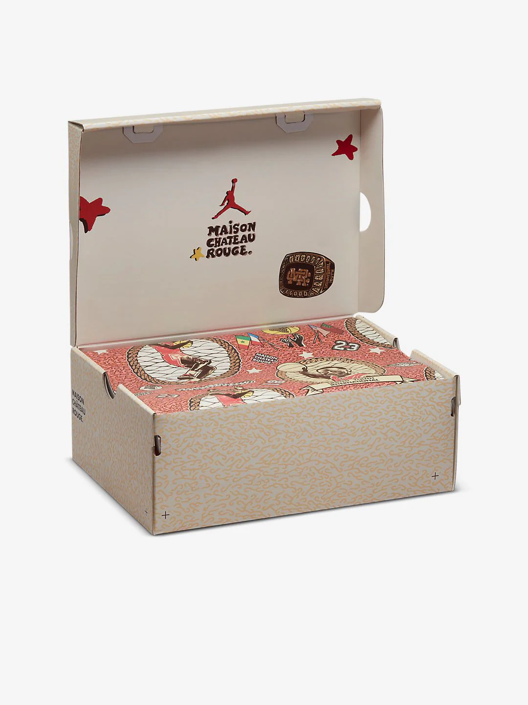 Air Jordan Series Mid Maison Chateau Rouge Sail - Image 11