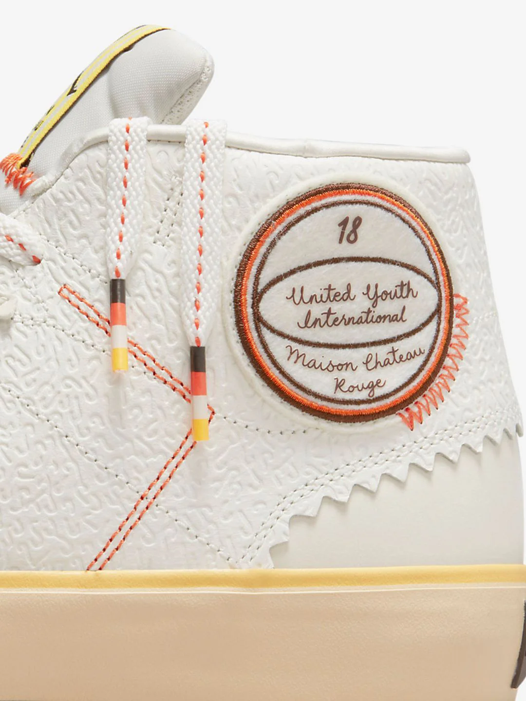 Air Jordan Series Mid Maison Chateau Rouge Sail - Image 7