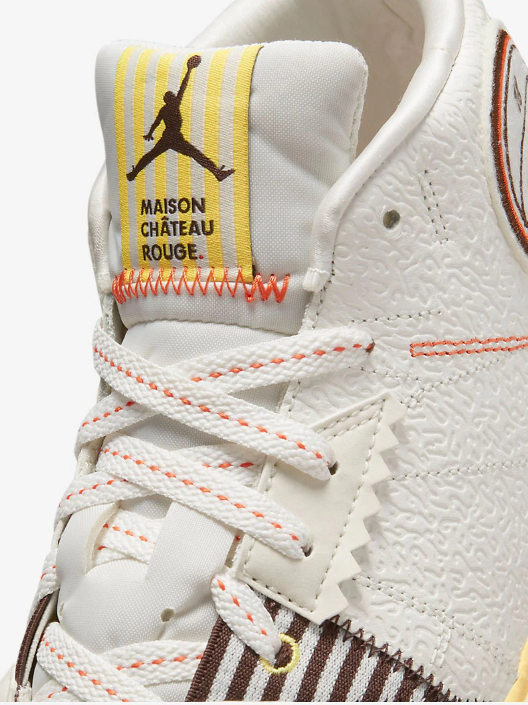 Air Jordan Series Mid Maison Chateau Rouge Sail - Image 8
