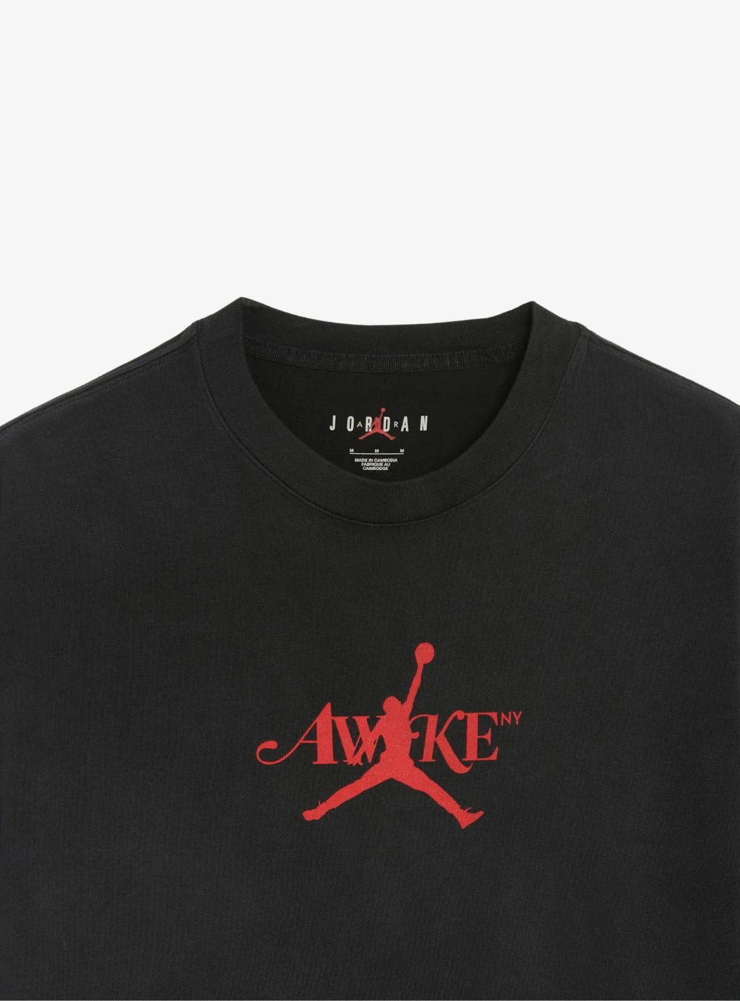 Air Jordan x Awake NY T-Shirt Black - Image 3