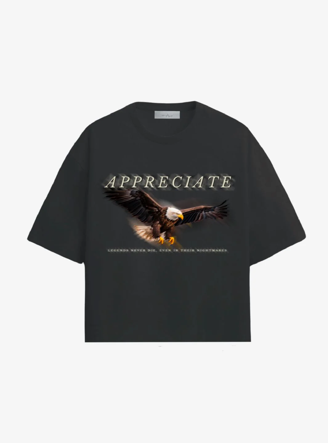 Appreciate Eagle T-Shirt Black