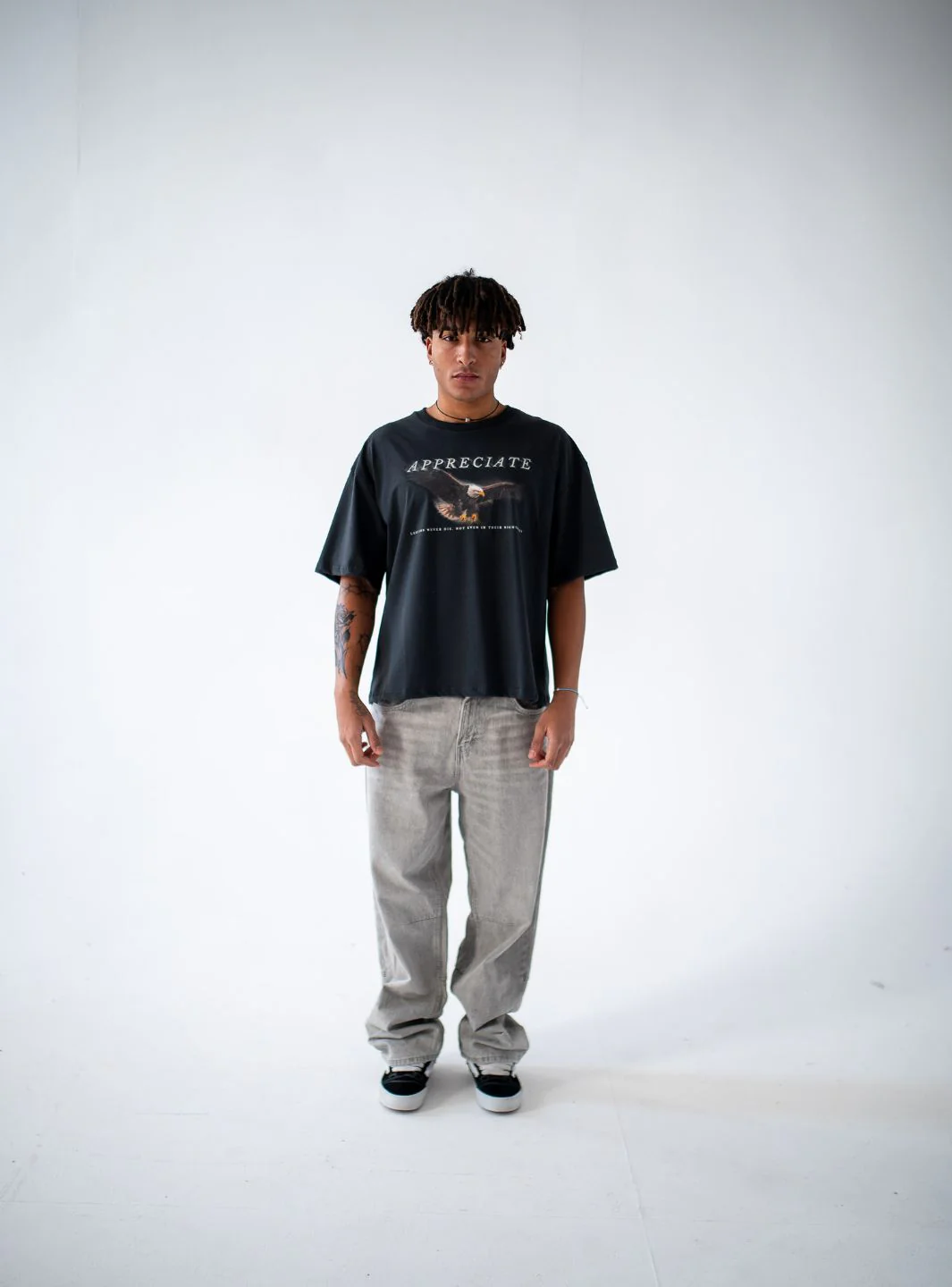 Appreciate Eagle T-Shirt Black - Image 2