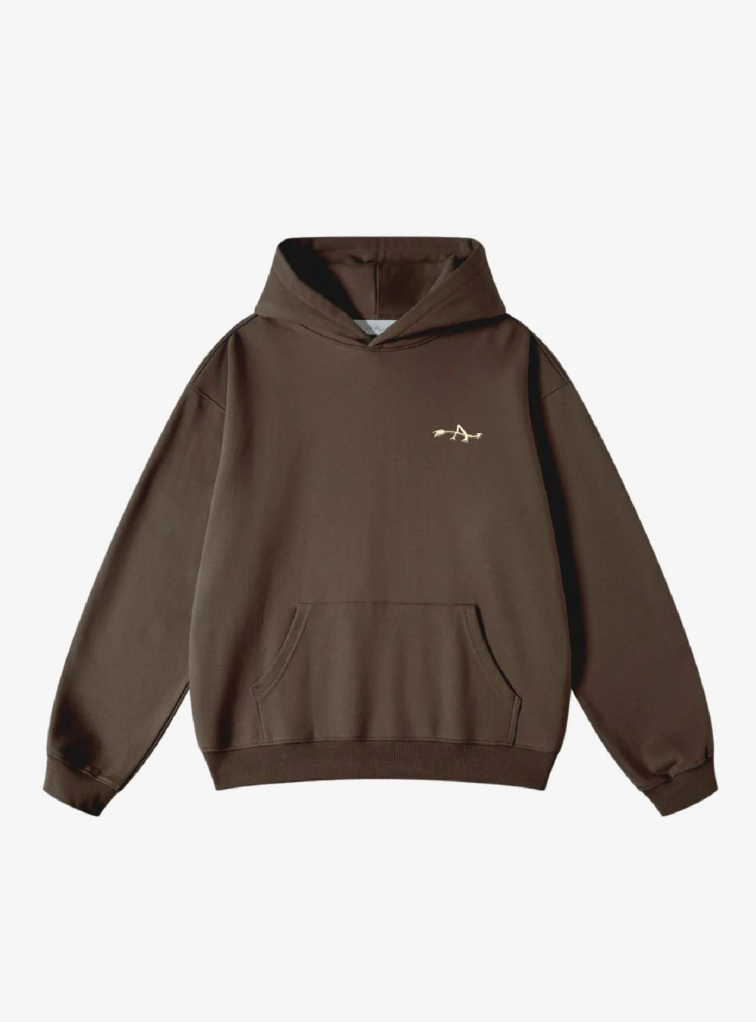 Appreciate Logo Hoodie Brown