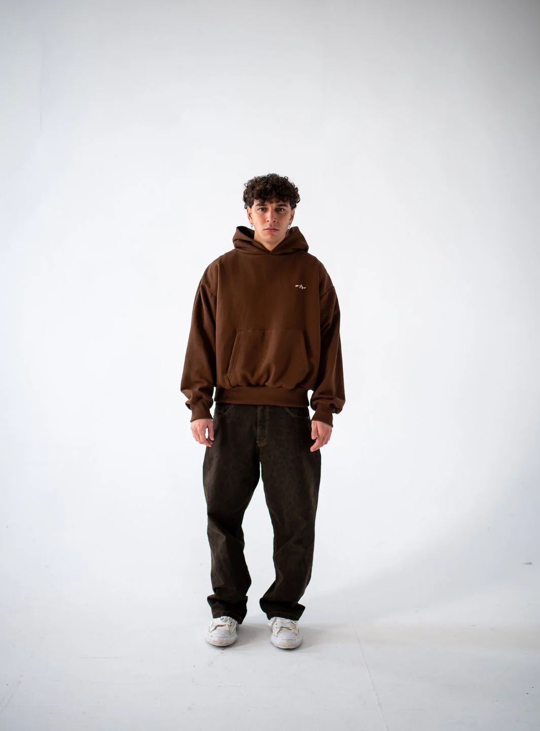 Appreciate Logo Hoodie Brown - Image 3