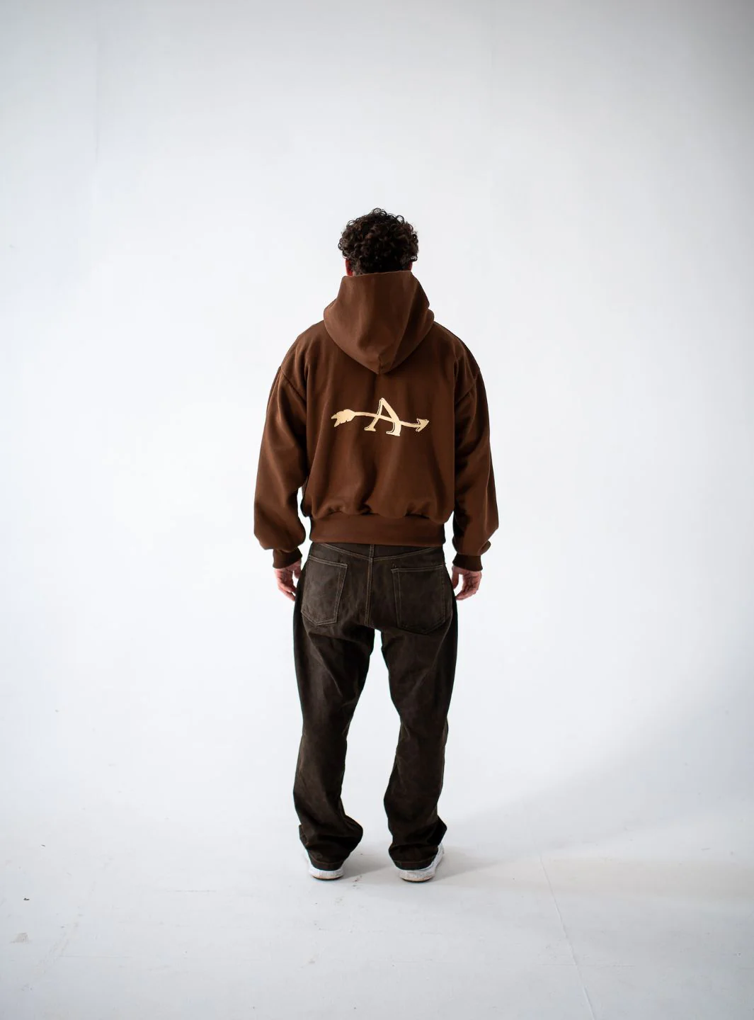 Appreciate Logo Hoodie Brown - Image 4
