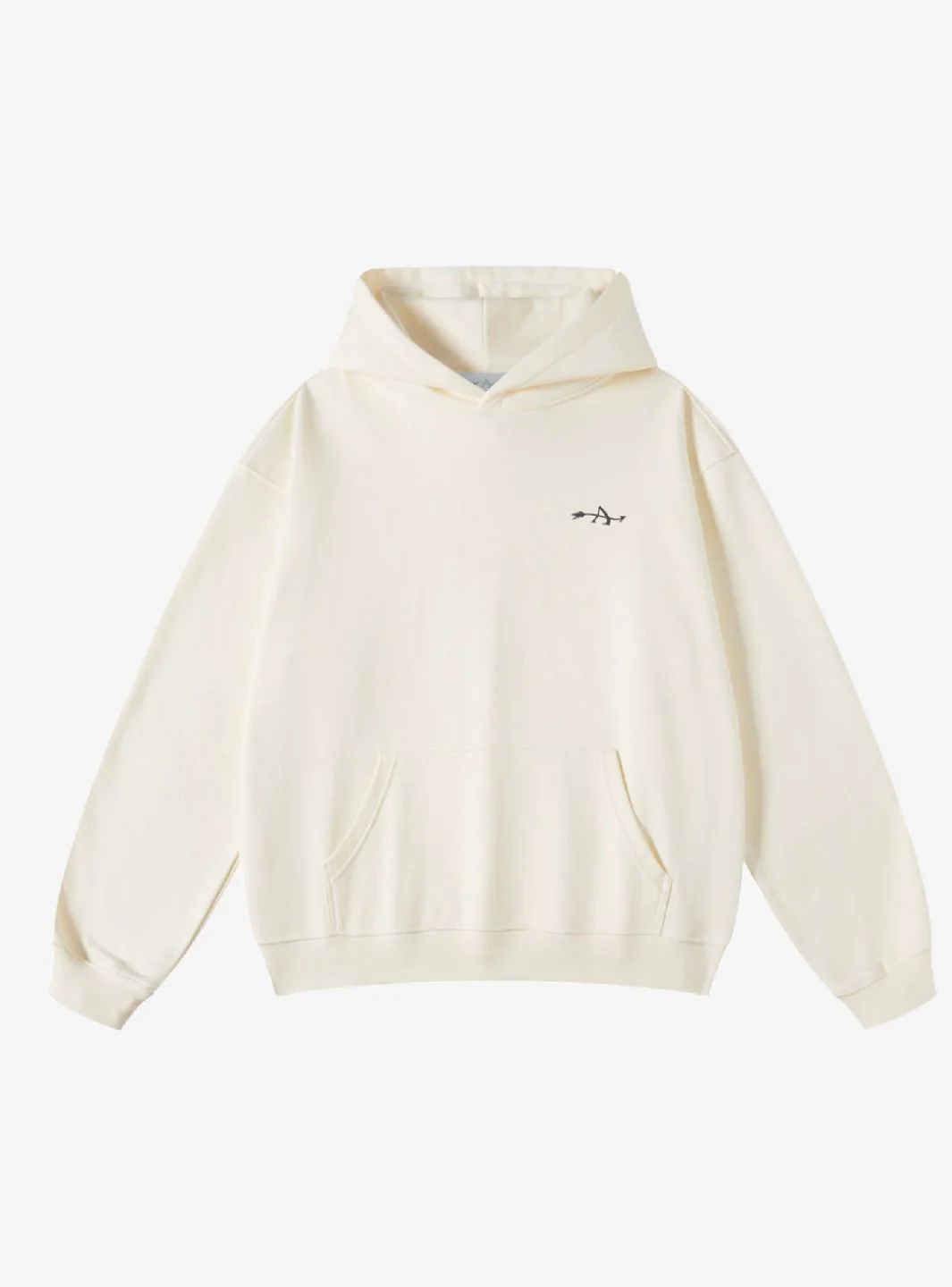 Appreciate Logo Hoodie Cream