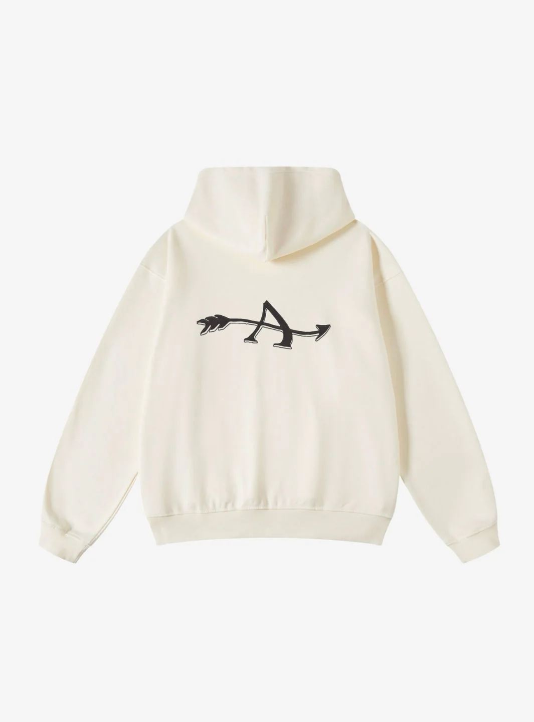 Appreciate Logo Hoodie Cream - Image 2