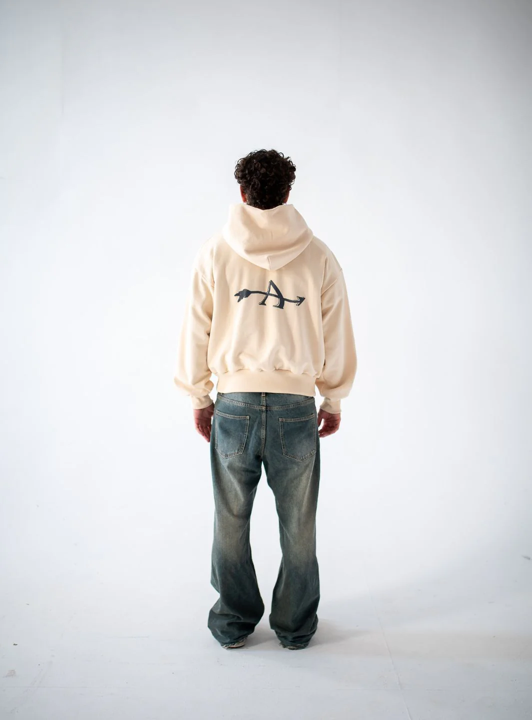Appreciate Logo Hoodie Cream - Image 4