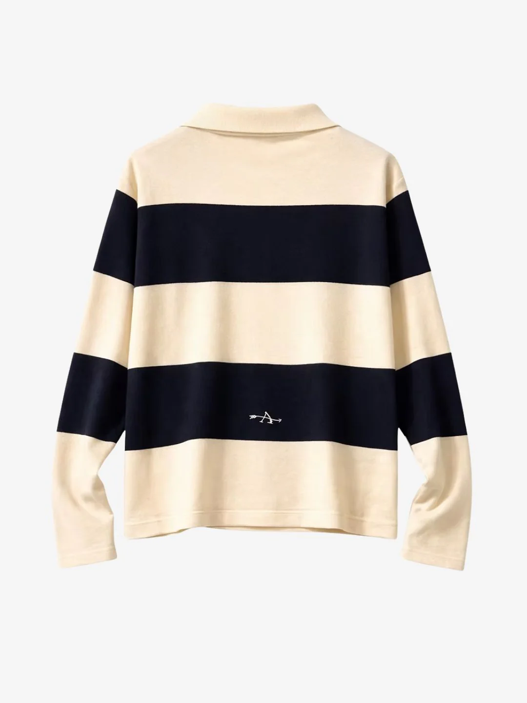 Appreciate Long Sleeve Polo Navy Cupido - Image 2