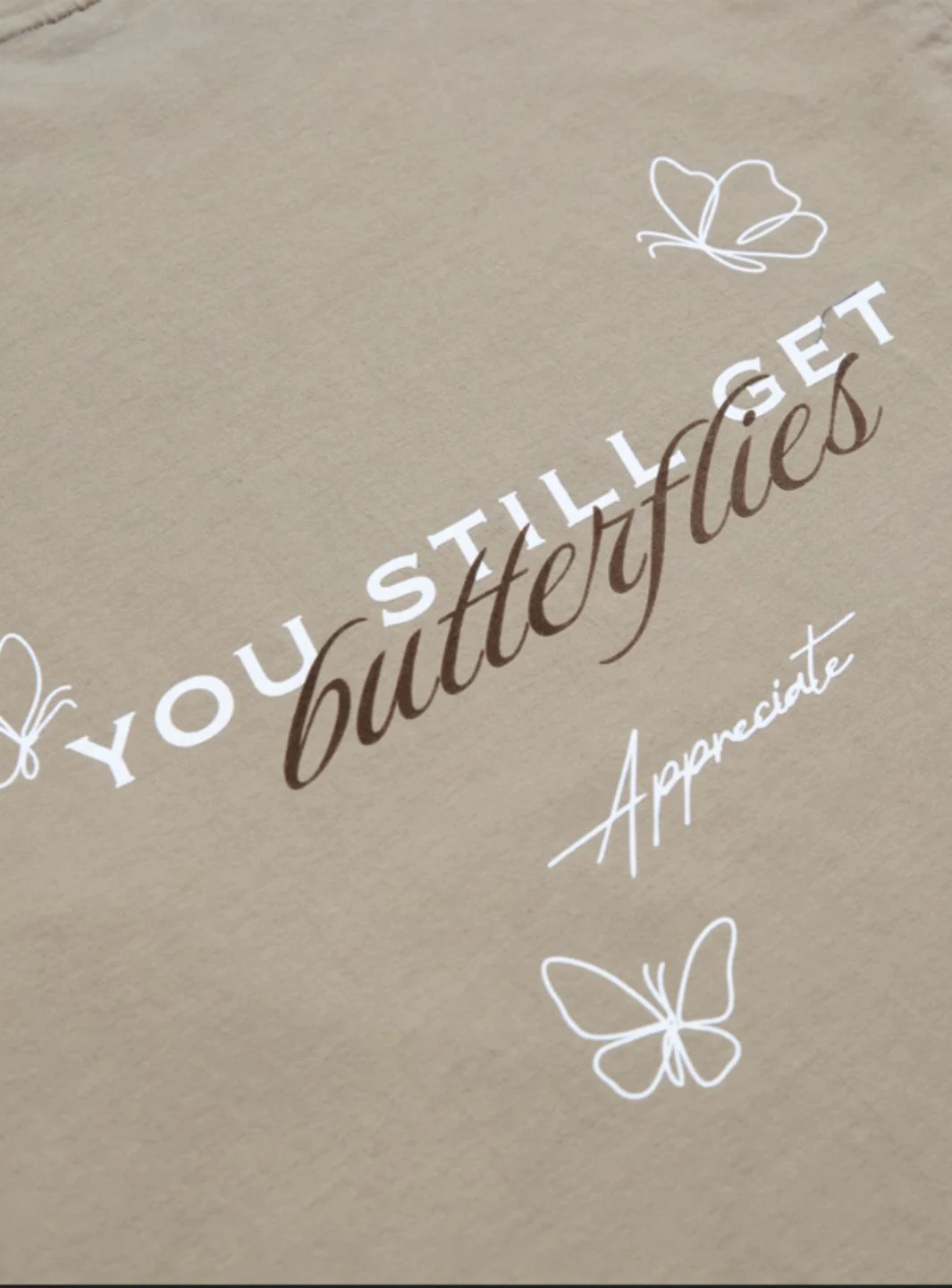 Appreciate T-Shirt Desert Khaki - Image 3