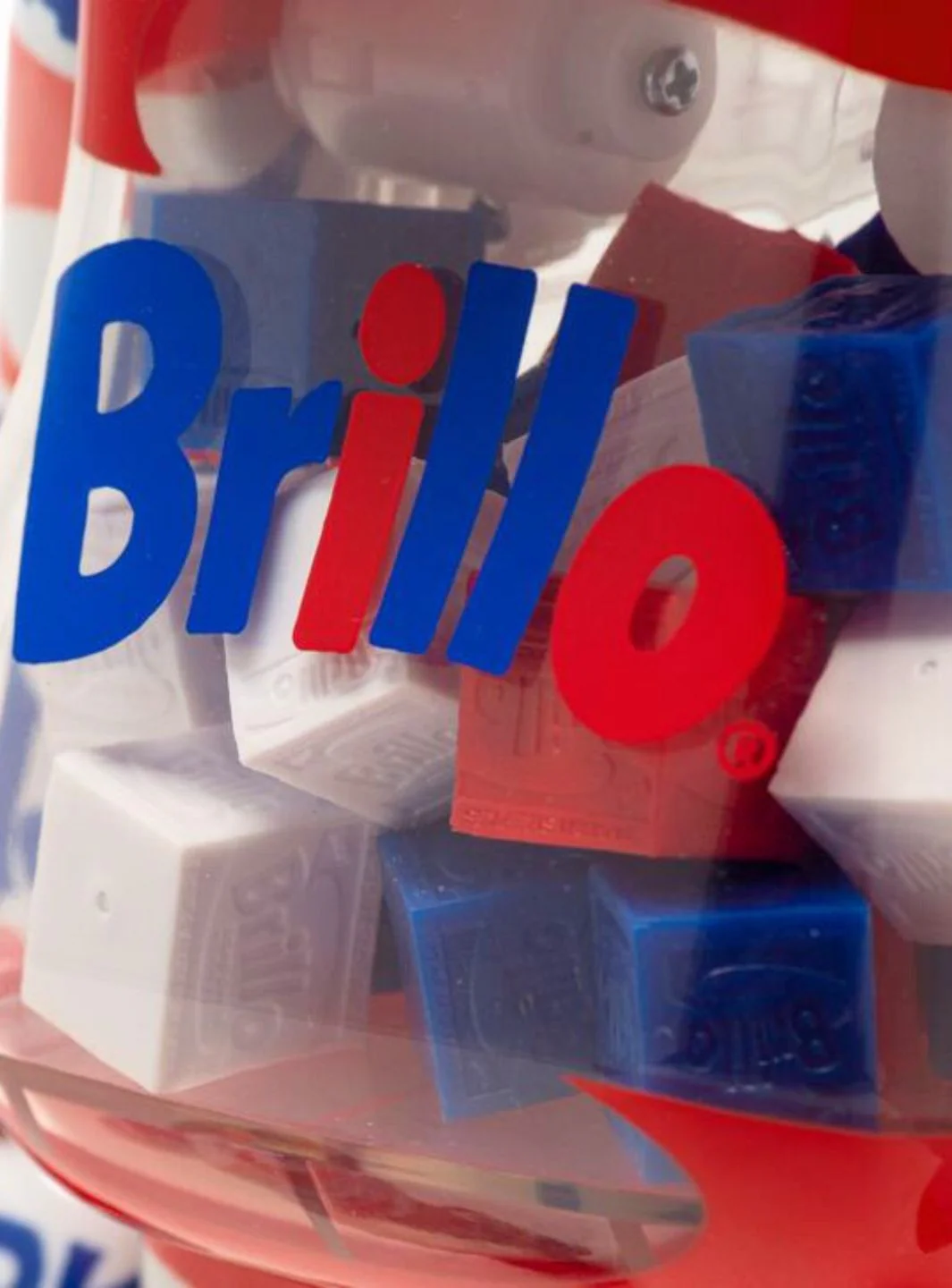 Bearbrick Andy Warhol "Brillo" 100% & 400% Set - Image 4