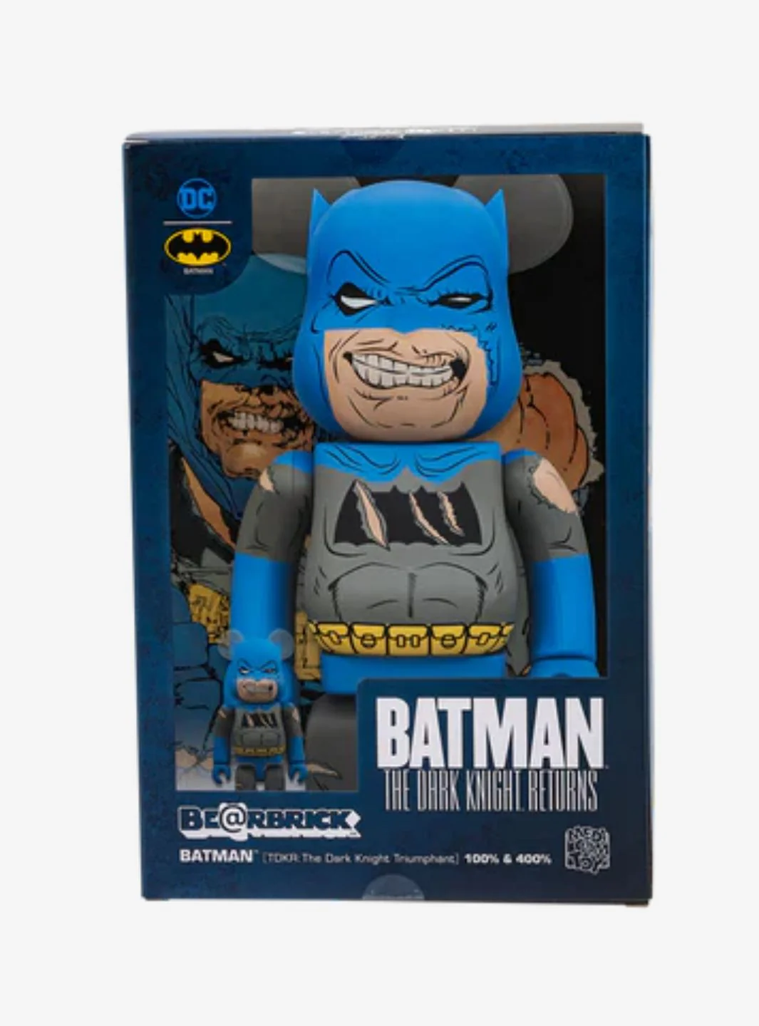 Bearbrick Batman TDKR: The Dark Knight Triumphant 100% & 400% Set - Image 5