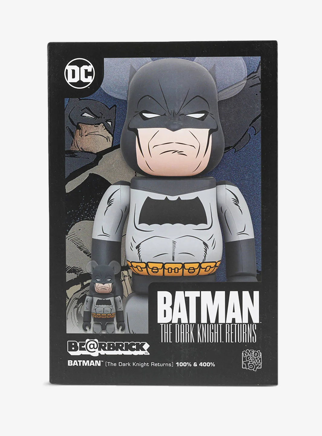 Bearbrick Batman The Dark Knight Returns 100% & 400% Set - Image 4