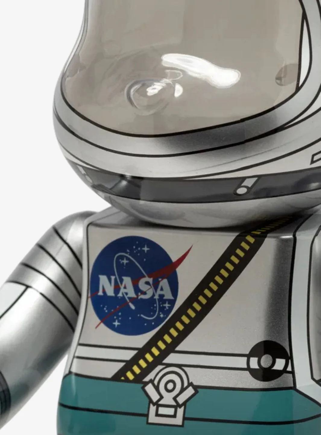 Bearbrick Project Mercury Astronaut 100% & 400% Set - Image 3