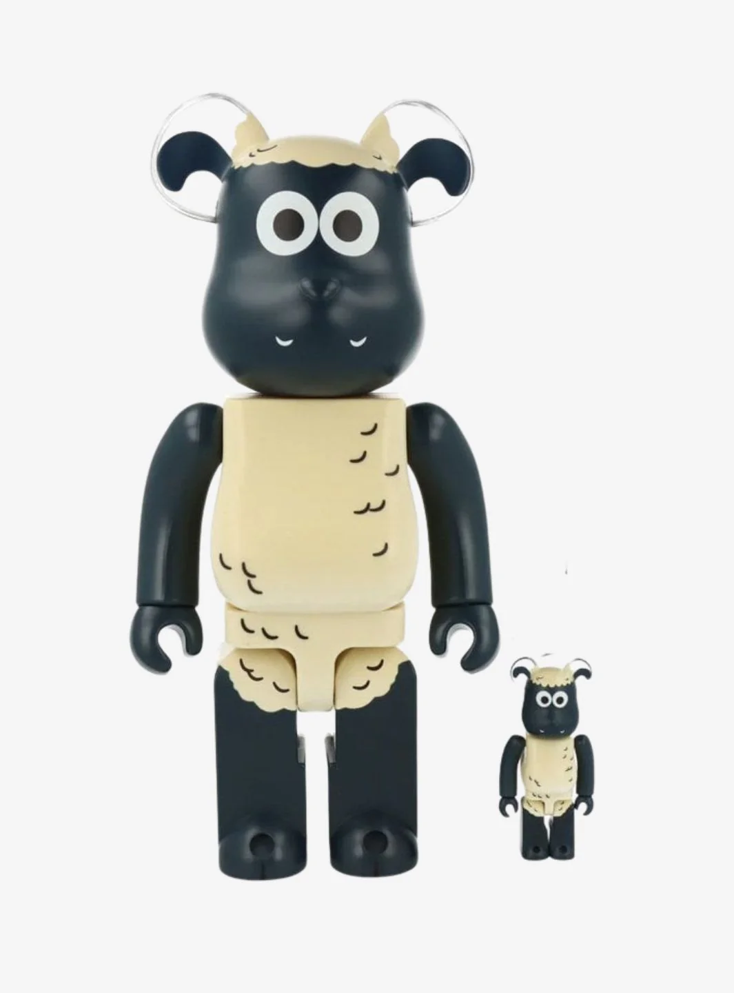 Bearbrick Shaun the Sheep 100% & 400% Set