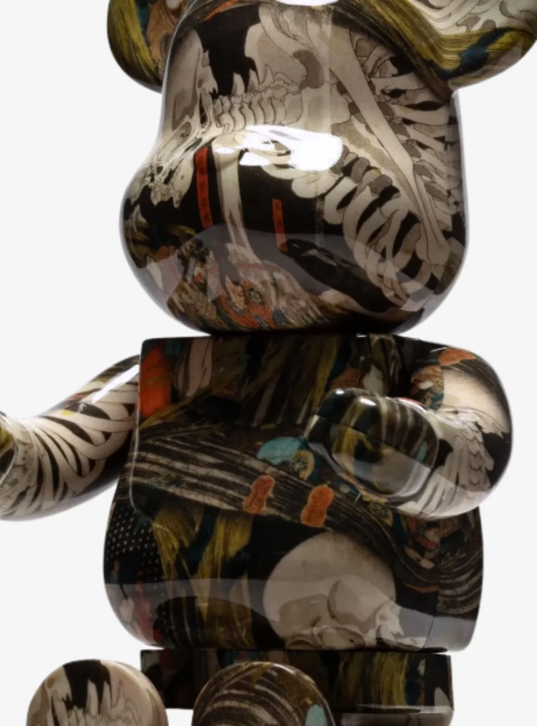 Bearbrick Utagawa Kuniyoshi (The Haunted Old Palace at Soma) 100% & 400% Set - Image 3