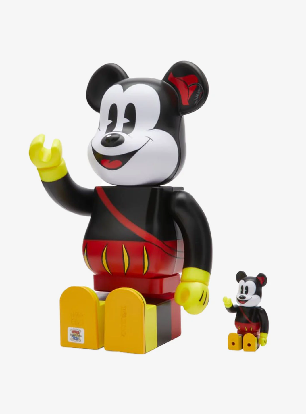 Bearbrick x Disney Mickey the Bard 100% & 400% Set - Image 3