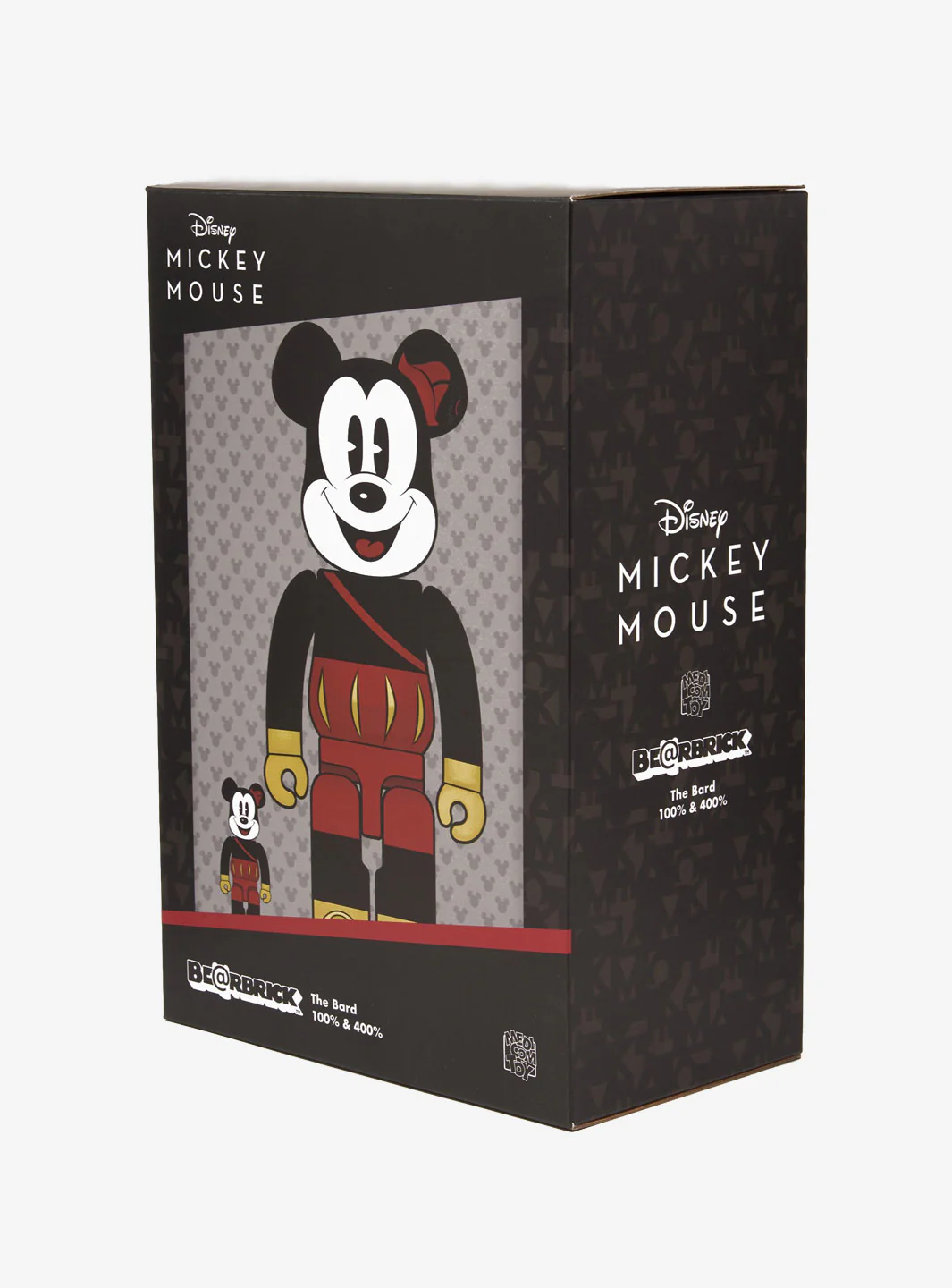 Bearbrick x Disney Mickey the Bard 100% & 400% Set - Image 7