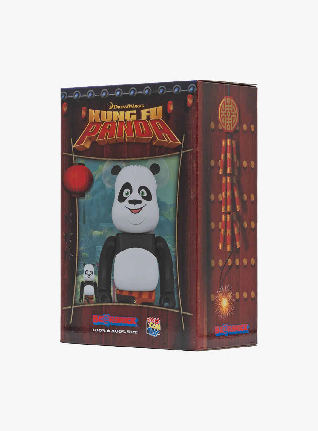 Bearbrick x Kung Fu Panda 100% & 400% Set - Image 3