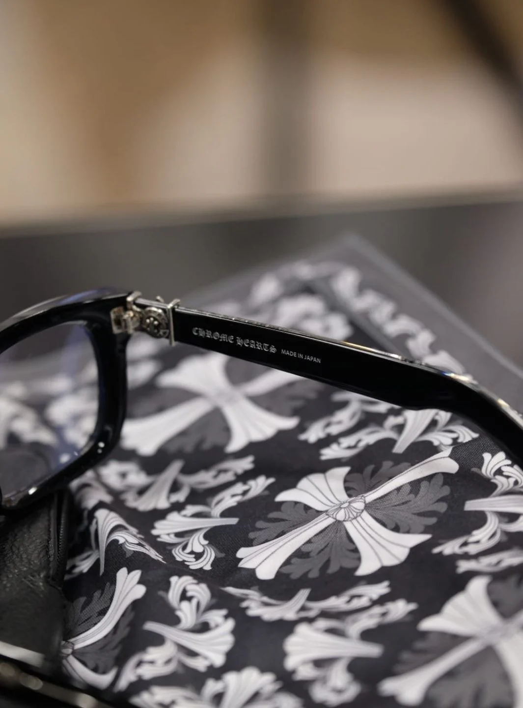 Chrome Hearts Eyewear See You In Tea Black Matte - Image 15