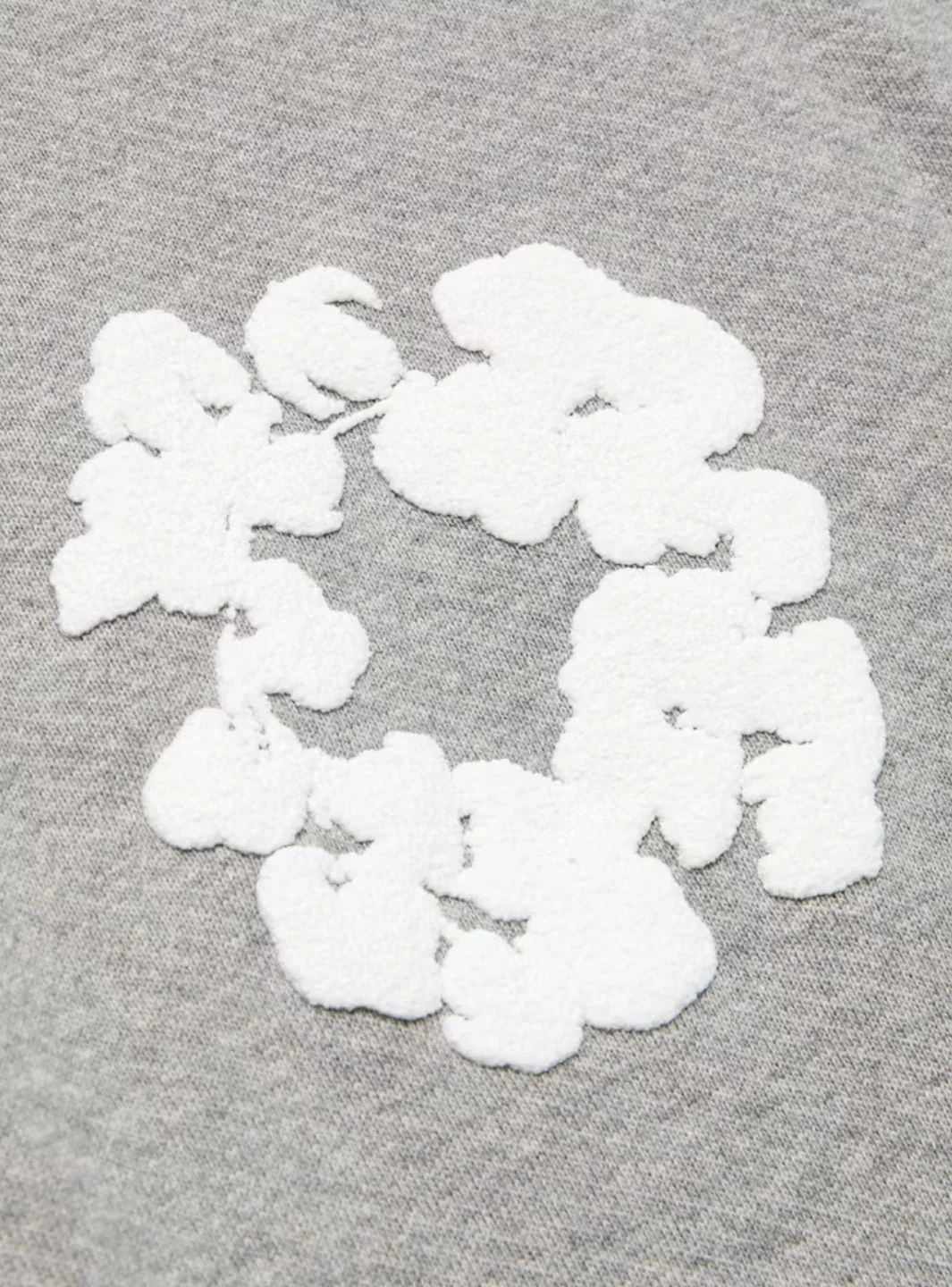 Denim Tears The Cotton Wreath Sweatshirt Grey - Image 3